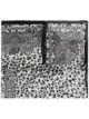 Image 1 of Moschino leopard lace silk foulard