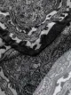 Moschino leopard lace silk foulard