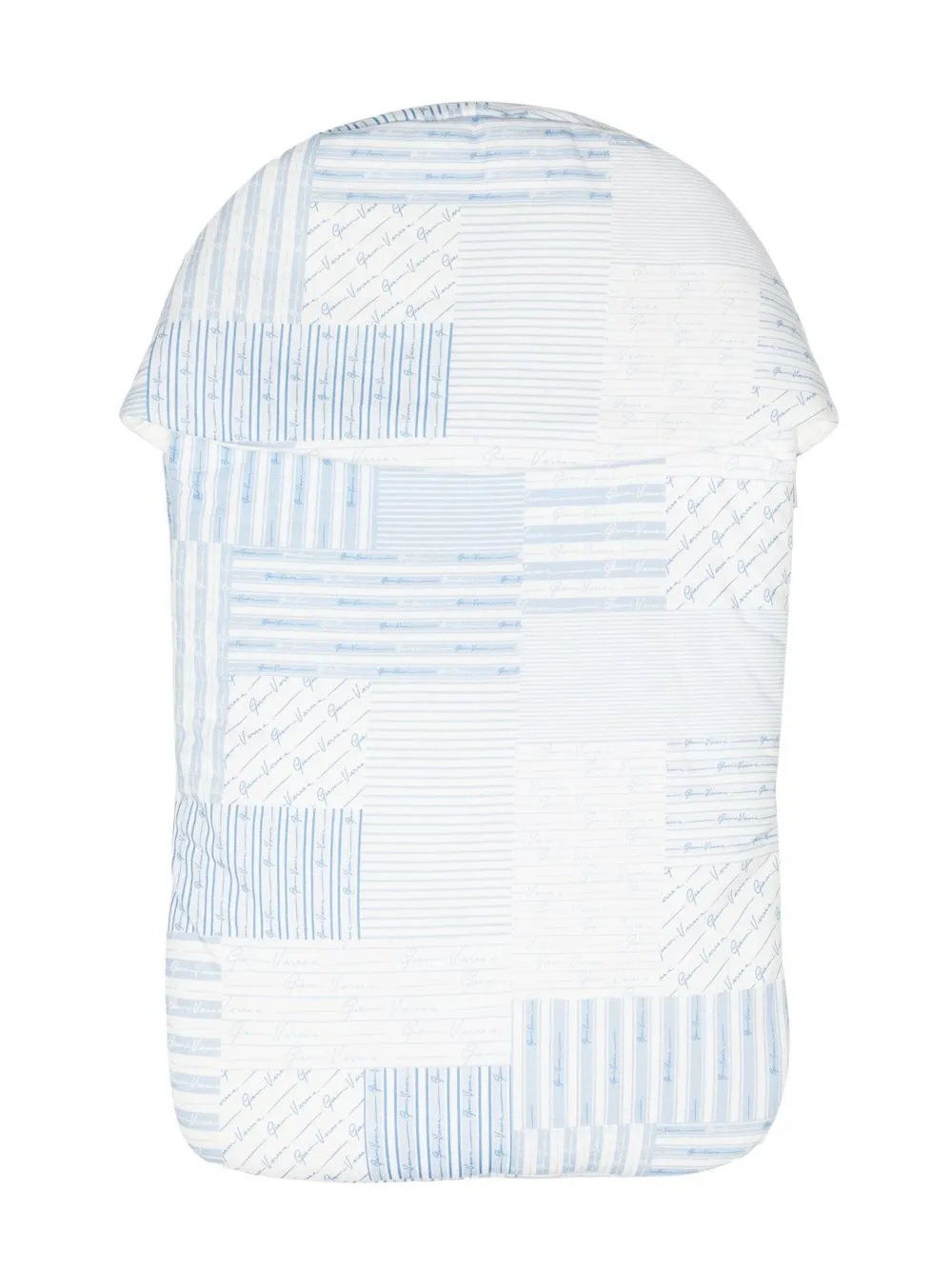 

Versace Kids sleeping bag con diseño patchwork - Blanco