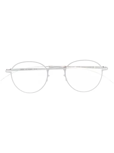 Mykita lentes con armazón redonda 