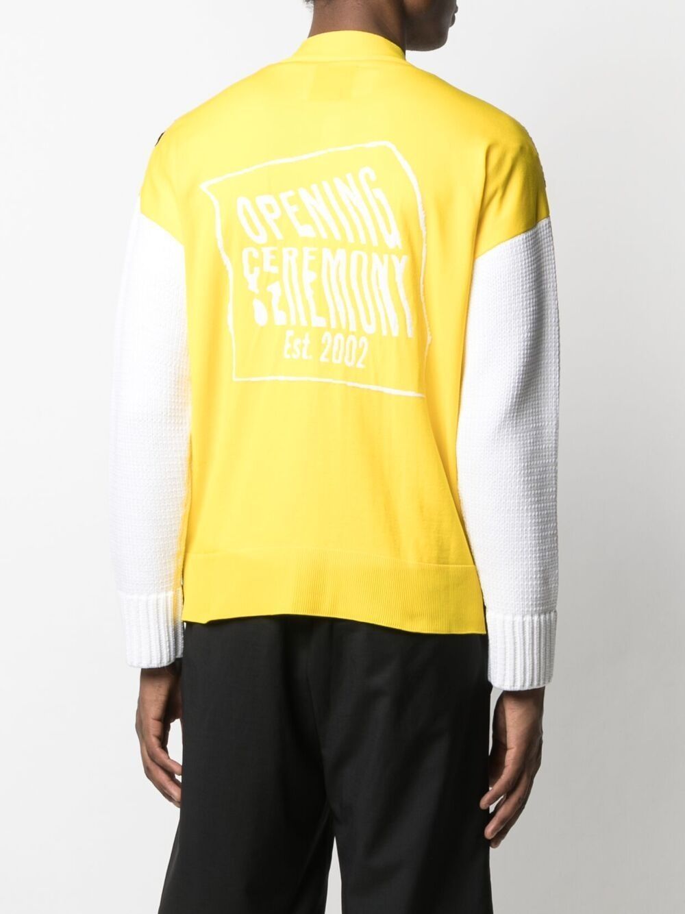 Shop Opening Ceremony Colour-block Panelled Cardigan In Schwarz