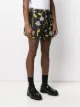 Opening Ceremony rose-print elasticated shorts