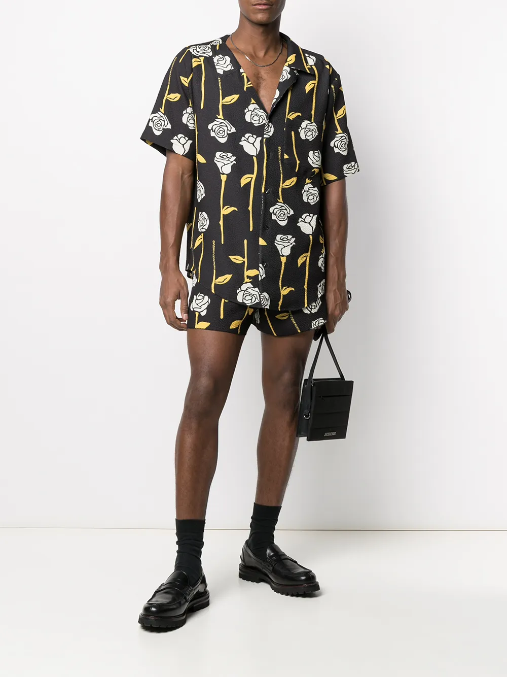 Opening Ceremony rose-print elasticated shorts | Short Shorts | Image 2