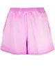 Image 1 of Opening Ceremony logo-embroidered cotton shorts