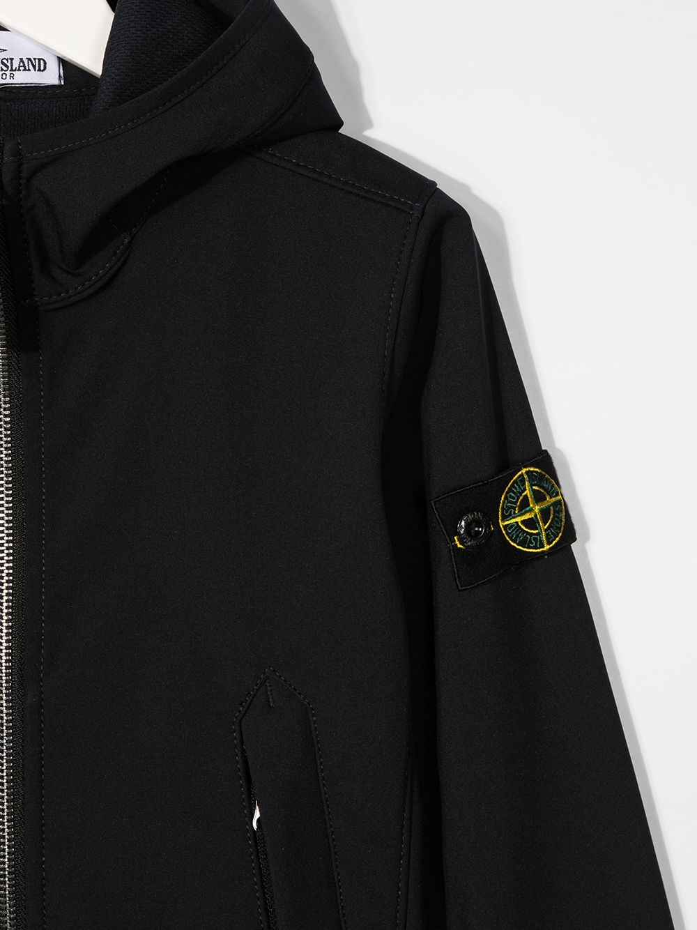 фото Stone island junior худи с нашивкой-логотипом