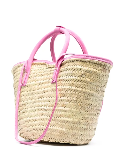 jacquemus le panier soleil straw bag