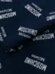 Moschino logo print scarf