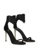 Image 2 of Giuseppe Zanotti Uma satin sandals
