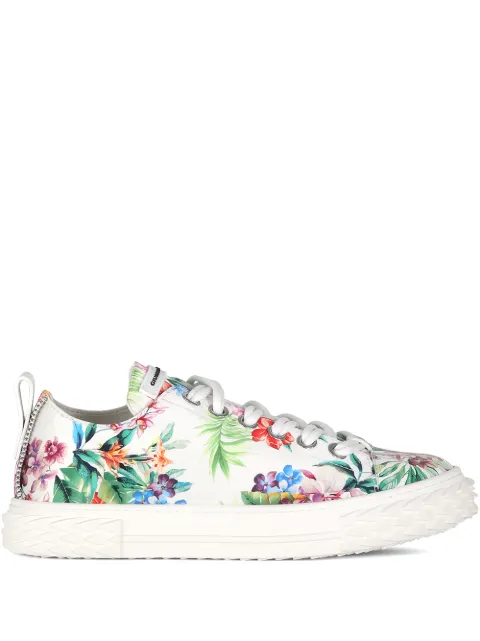 Giuseppe Zanotti floral print sneakers 