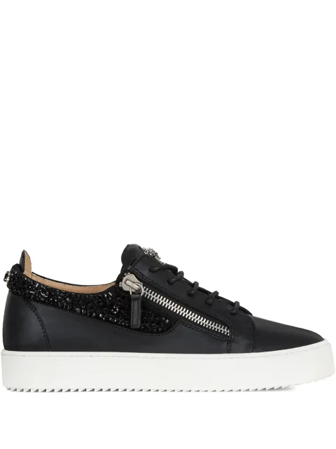 Giuseppe Zanotti bead embellishment sneakers 