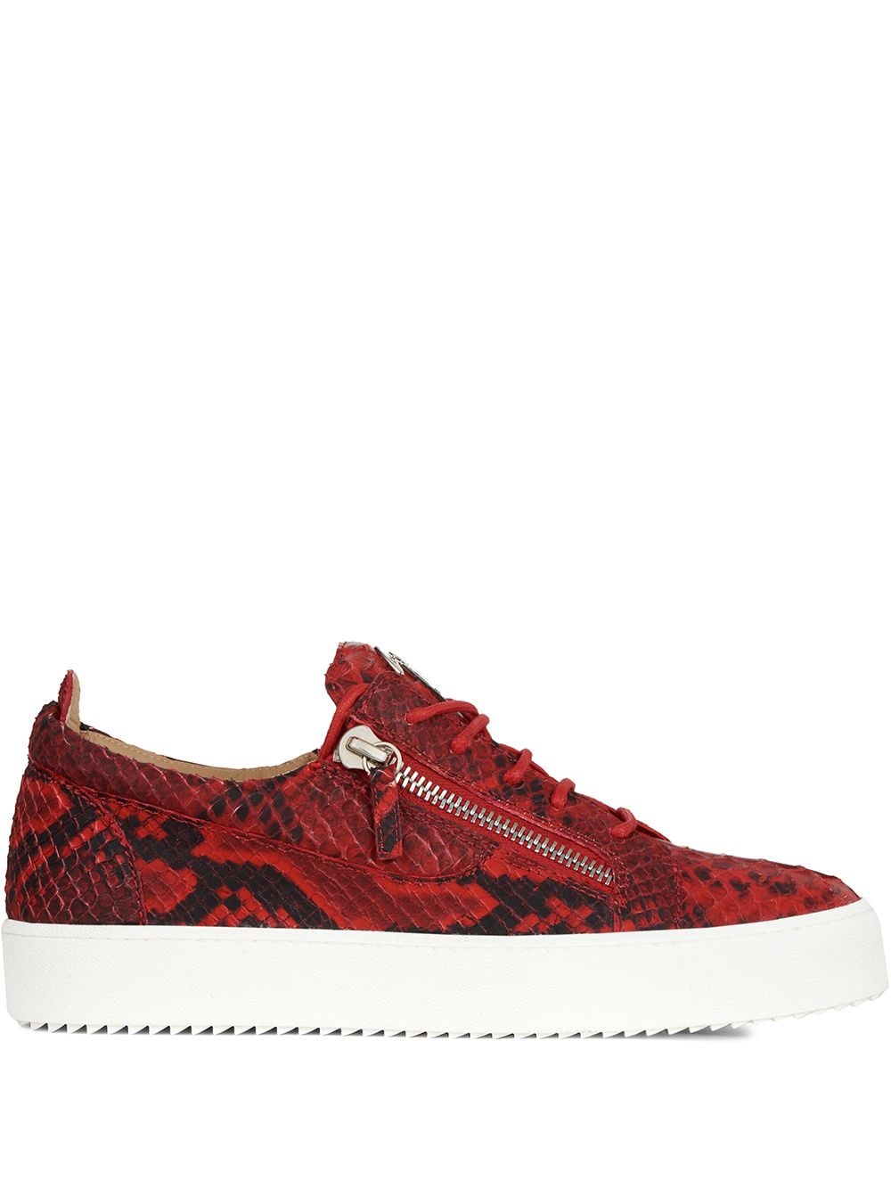 

Giuseppe Zanotti tenis bajos Frankie - Rojo