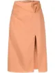 Image 1 of Jacquemus high-waisted slit-detail skirt