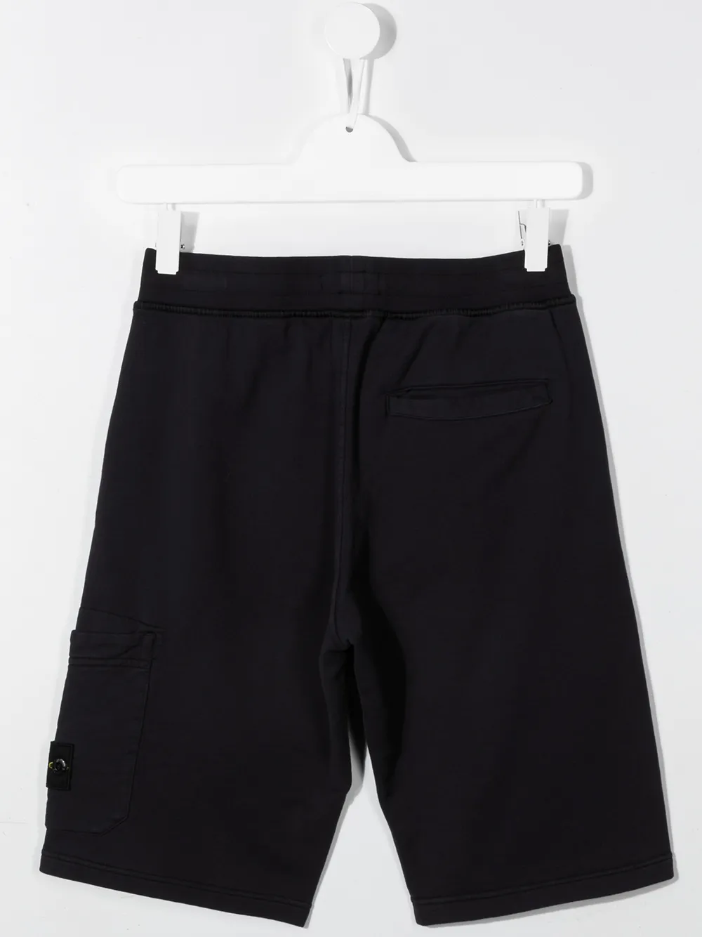 фото Stone island junior спортивные шорты с нашивкой-логотипом