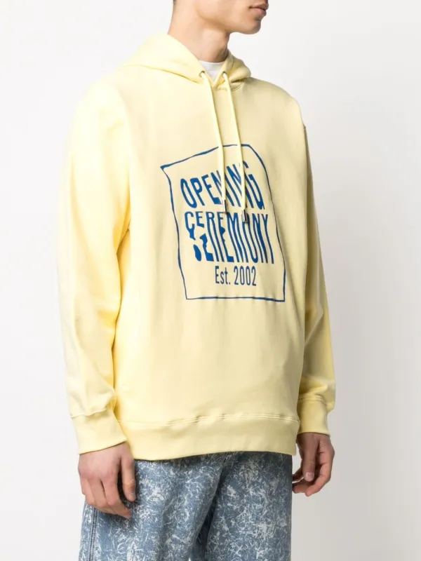 OPENING CEREMONY ロゴパーカー Opening Ceremony logo-print Hoodie | Black | FARFETCH