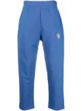 Opening Ceremony logo-print cotton track pants - Blue
