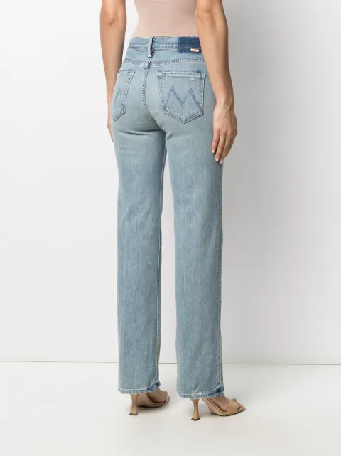 MOTHER The Kick It straight-leg Jeans 
