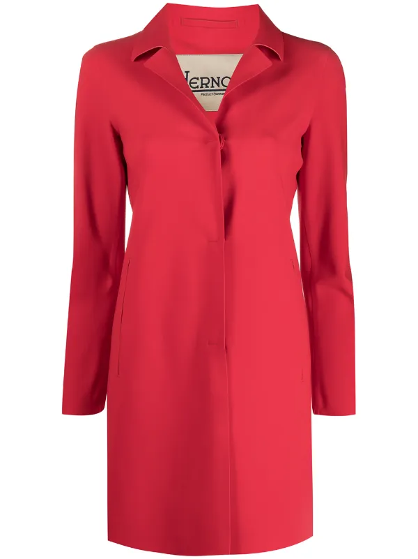 herno red coat