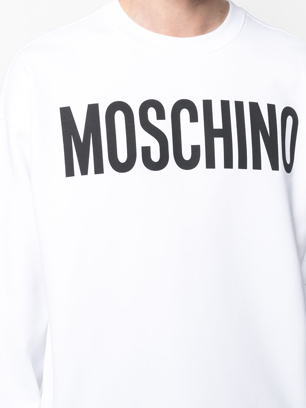 фото Moschino толстовка с логотипом