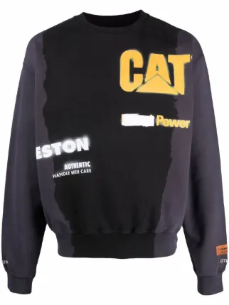 Heron Preston x Caterpillar Sprayed Sweatshirt - Farfetch