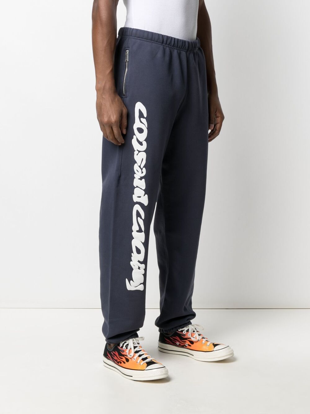 фото Heron preston sweatpants hp warped anthracite white