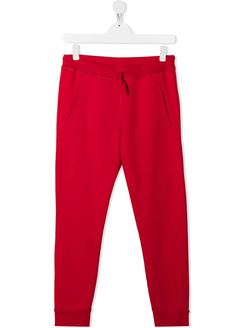 

Dsquared2 Kids pants con logo estampado en la parte trasera - Rojo