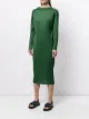 Pleats Please Issey Miyake February plissé-effect midi dress