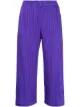 Image 1 of Pleats Please Issey Miyake plissé-effect cropped trousers