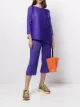 Image 2 of Pleats Please Issey Miyake plissé-effect cropped trousers