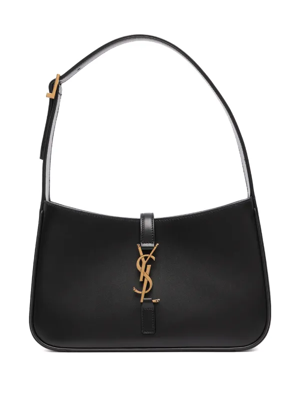 Saint Laurent 5A7 logo-plaque Shoulder Bag - Farfetch