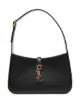 Image 1 of Saint Laurent Hobo logo-plaque shoulder bag