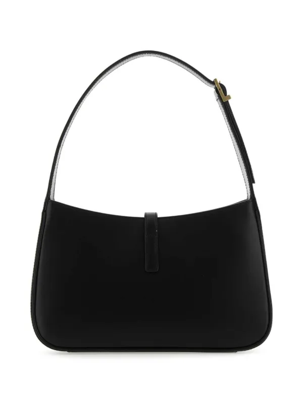 ショルダーバッグ・ポシェット SAINT LAURENT 25SS BLACK MONOGRAM EL 5A7 SMALL HOBO BAG Saint Laurent 5A7 logo-plaque Shoulder Bag | Black | FARFETCH