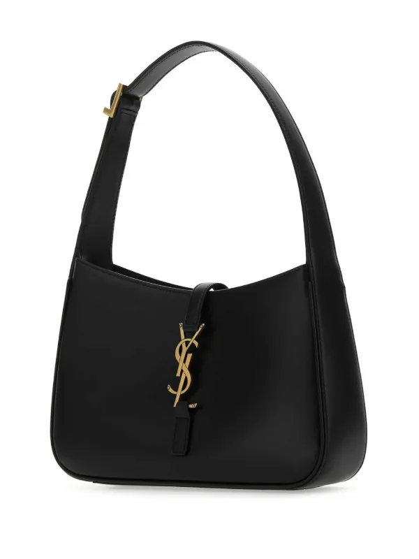 上品♪【Saint Laurent】YSLロゴ LE5A7 ハンドバッグ LE 5 À 7 ソフト ベビー（シルクサテン＆クリスタル） | Saint