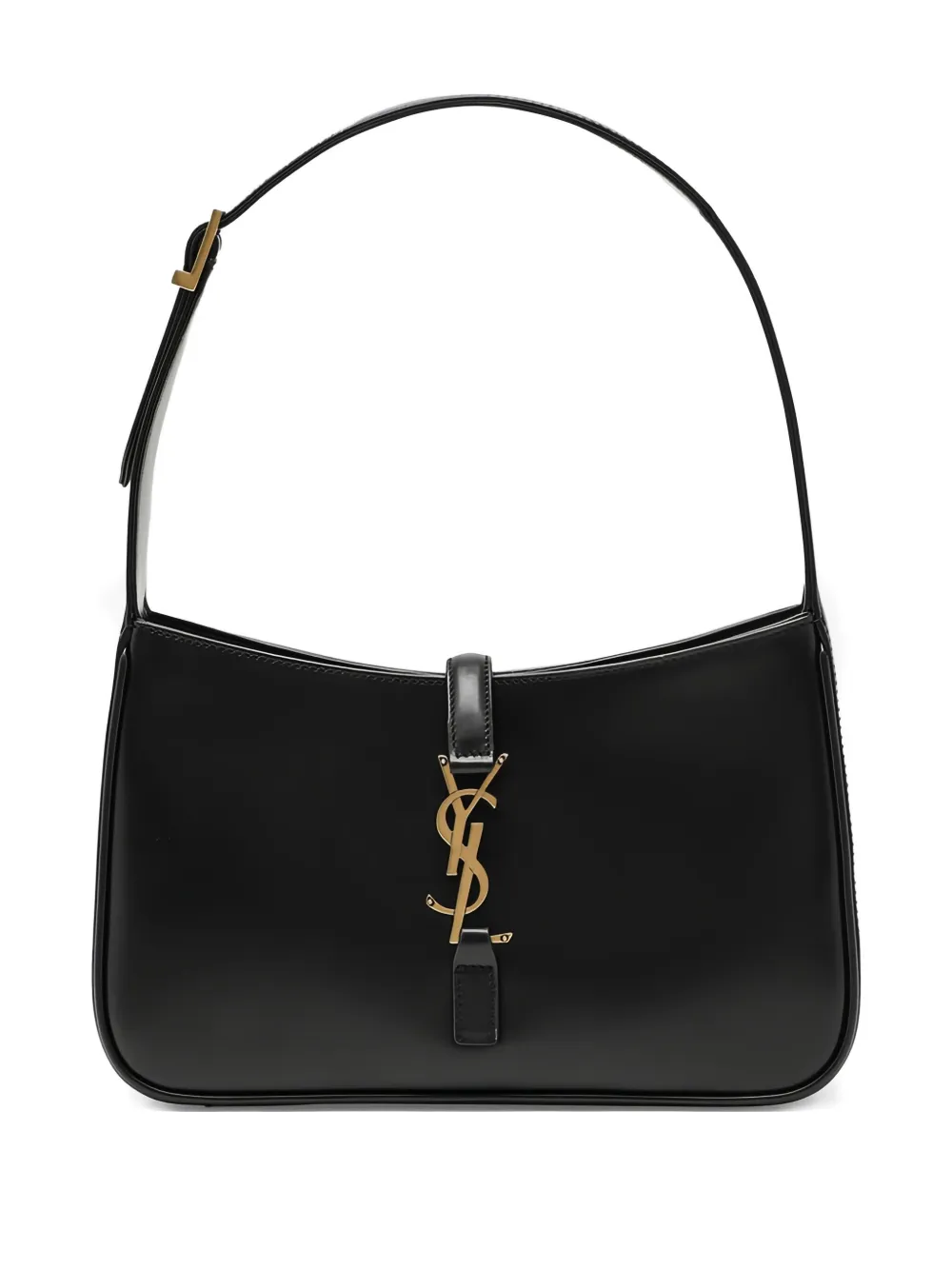 Saint Laurent 5A7 logo-plaque shoulder bag | Black | Image 1