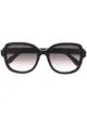 Image 1 of Alexander McQueen Eyewear oversize square-frame sunglasses
