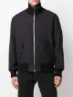 Helmut Lang strapped high-neck bomber jacket