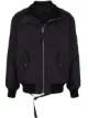 Image 1 of Helmut Lang strapped high-neck bomber jacket