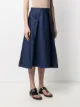 Marni pleated mid-length skirt