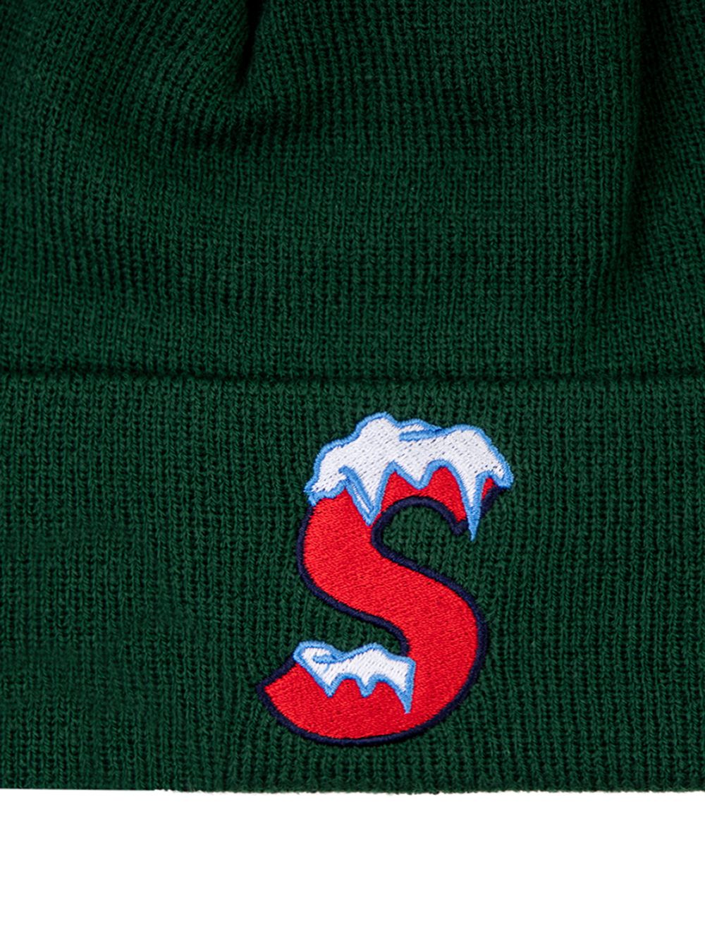 Supreme New Era S-logo Beanie Hat In Green | ModeSens