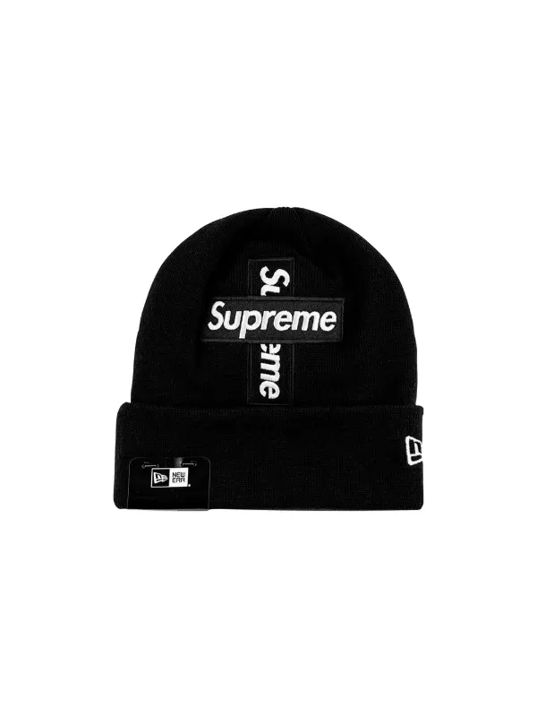 Supreme New Era Box Logo Beanie 黒 Black