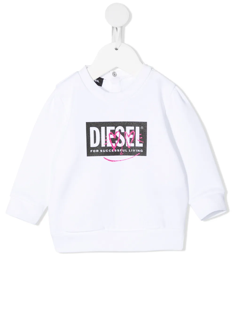 фото Diesel kids толстовка с логотипом