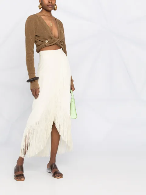 jacquemus twisted cardigan