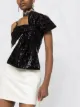 Giuseppe Di Morabito sequin bow-embellished mini dress