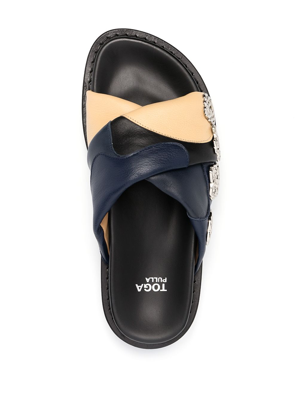 фото Toga pulla criss-crossed shark-sole sldies