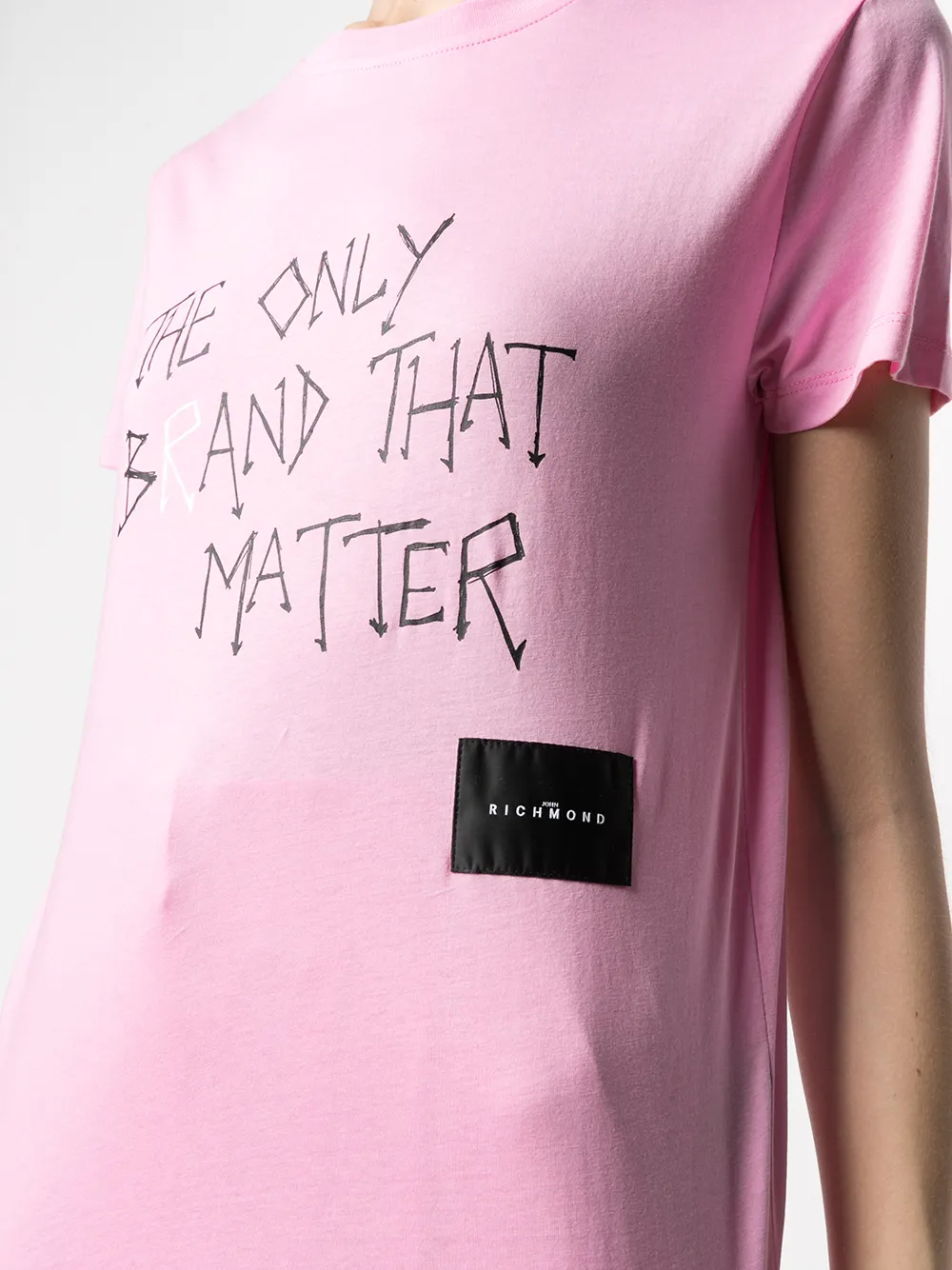 фото John richmond футболка с надписью