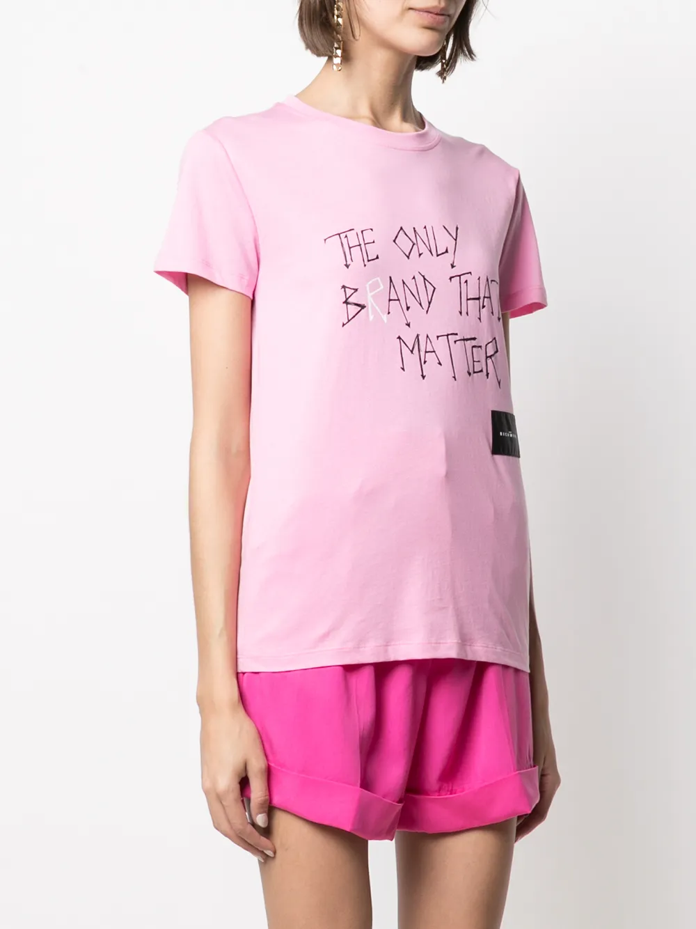 фото John richmond футболка с надписью