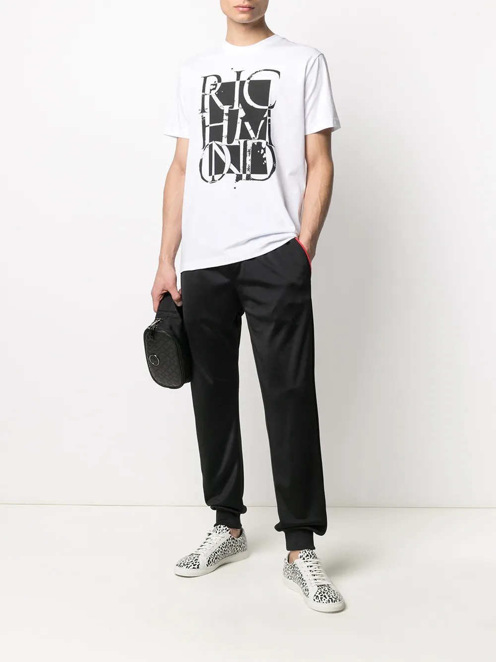 фото John richmond спортивные брюки с кулиской