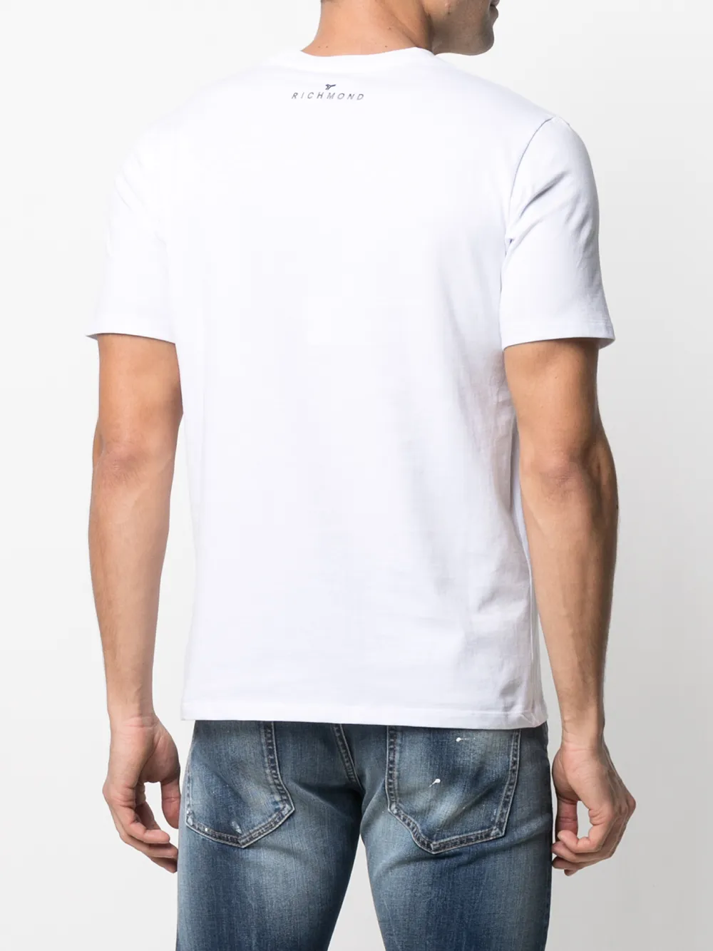 фото John richmond футболка с графичным принтом