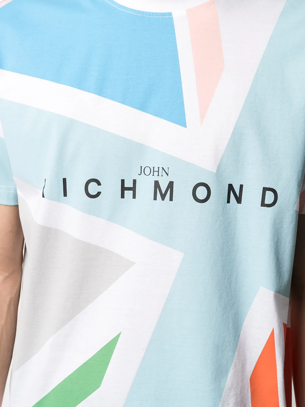 фото John richmond футболка с принтом union jack