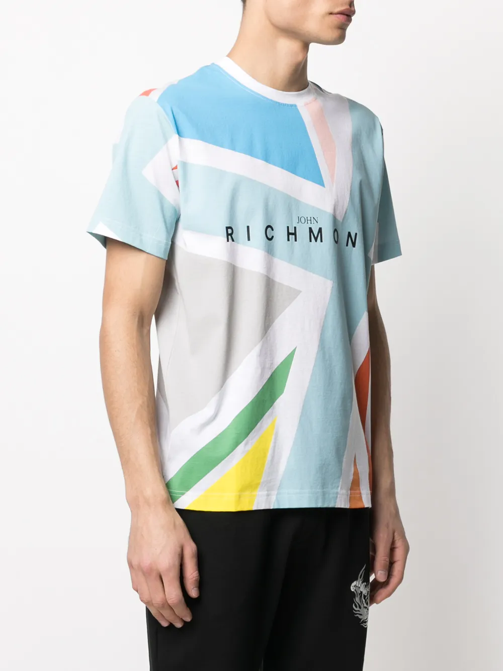 фото John richmond футболка с принтом union jack