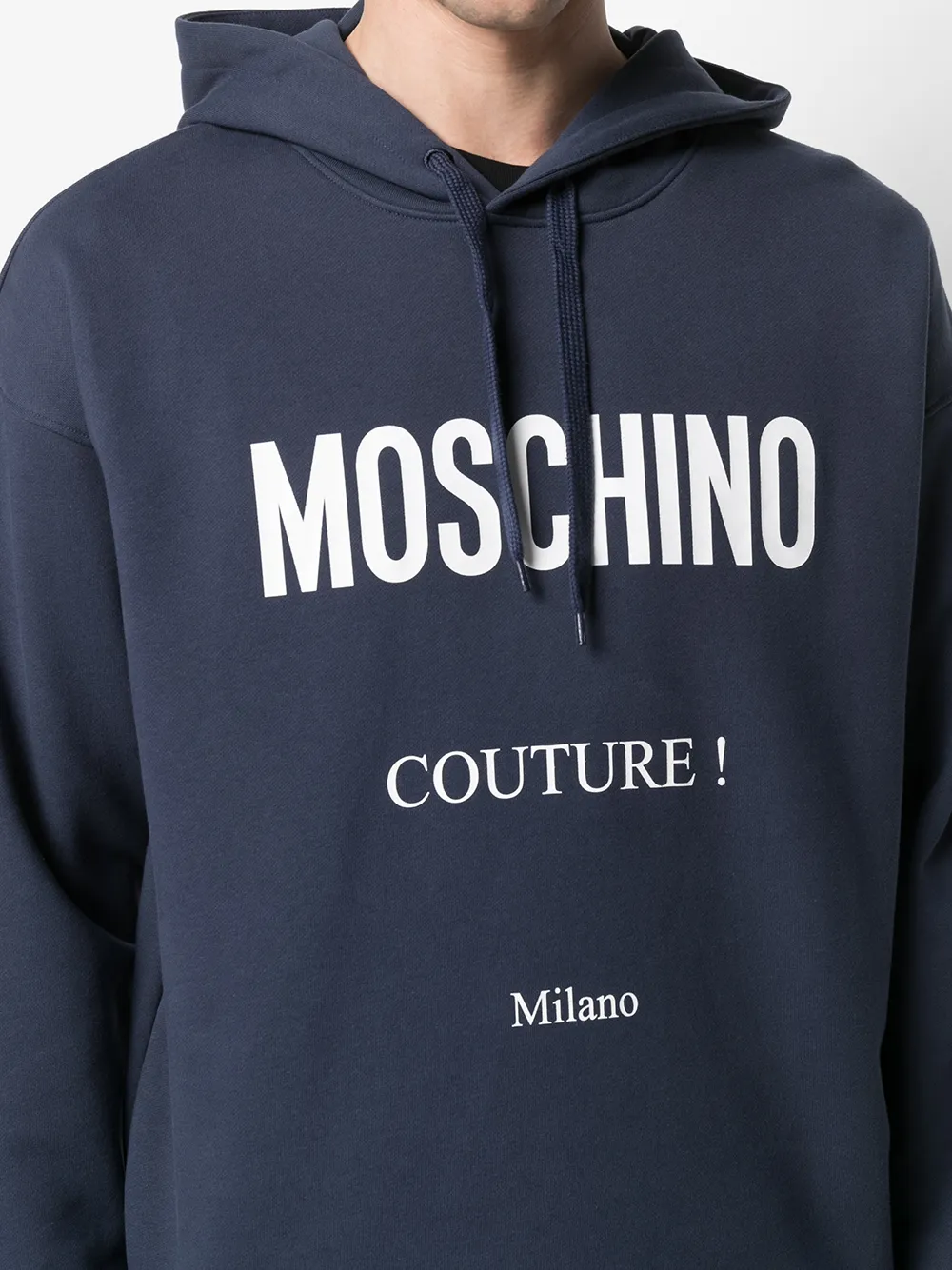 фото Moschino худи с логотипом moschino couture